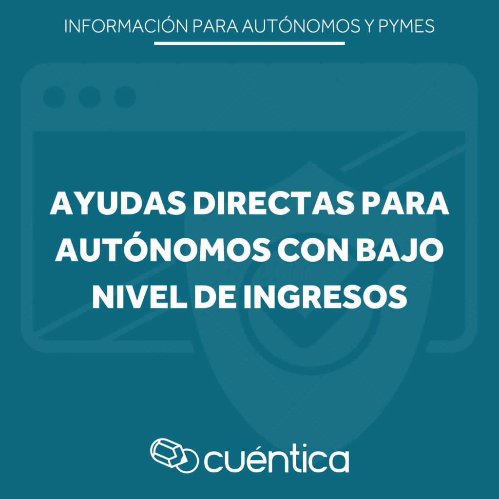 Post ayudas directas para autónomos